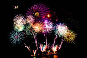 Fireworks for Bonfire Night in England