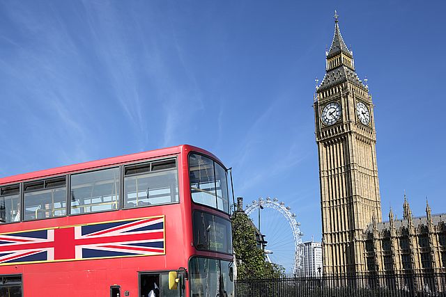 London Bus with Big Ben