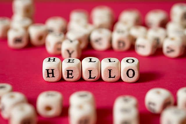 Hello and Goodbye - Greetings in English