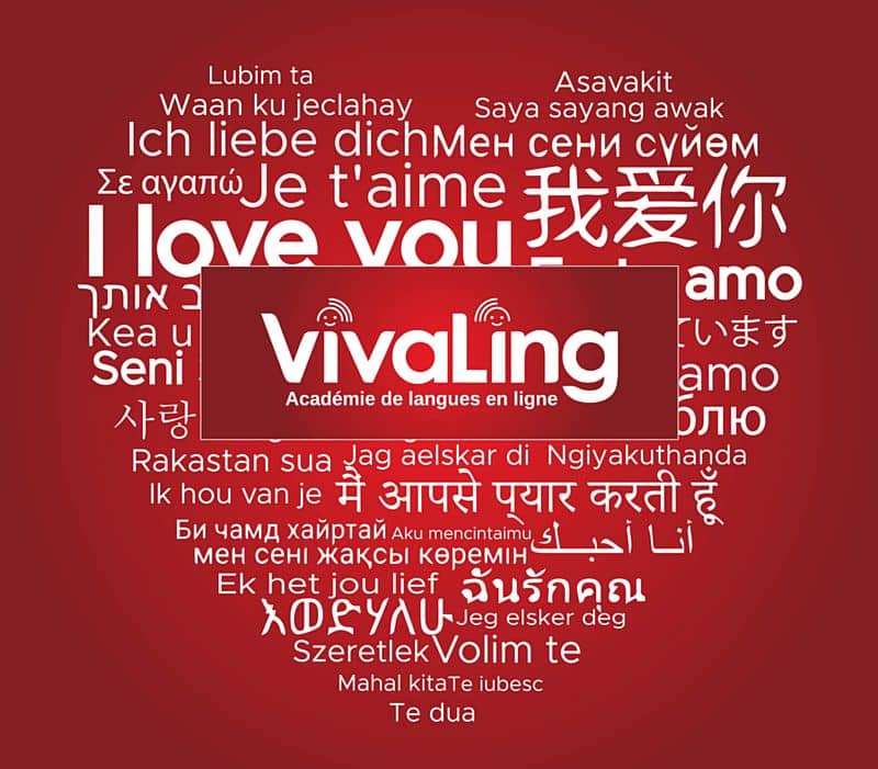 Cloud of keywords on the word "Love"