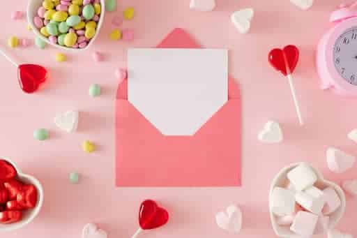 Lettre de Saint Valentin