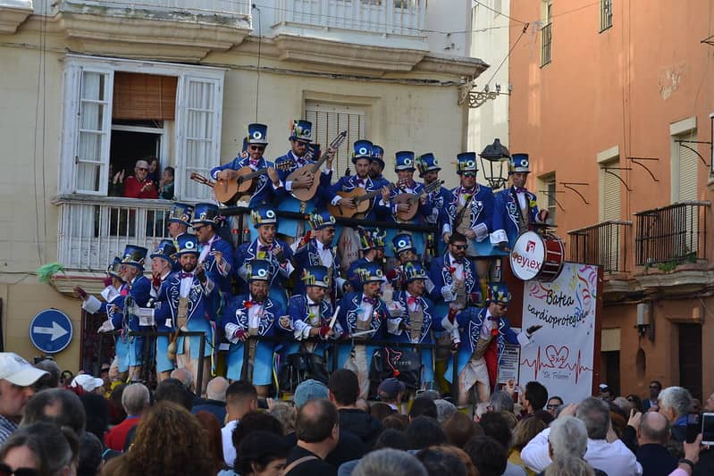 Carnaval de Cadix, en Espagne